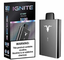 Pod Descartvel Ignite V50 5000 Puffs Special Black Edition